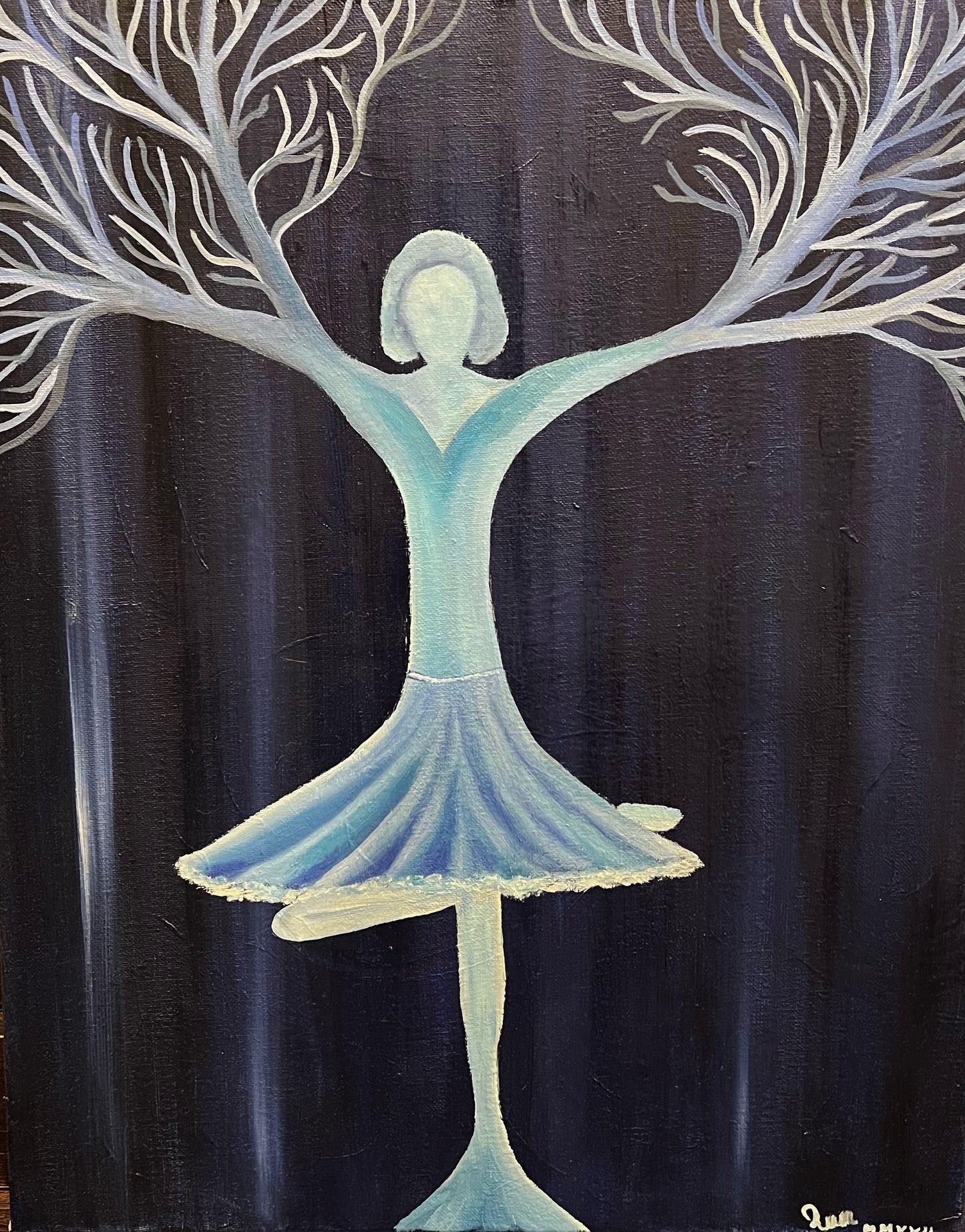 “Blue ballerina” #4
