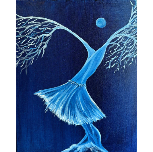 “Blue ballerina” #13