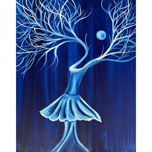 “Blue ballerina” #12